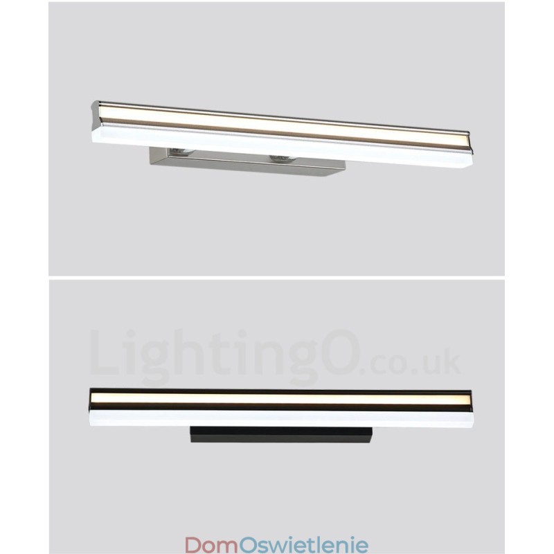IP44 Lampa lustrzana Oświetlenie łazienkowe Kinkiety z kloszem akrylowym Oświetlenie do makijażu