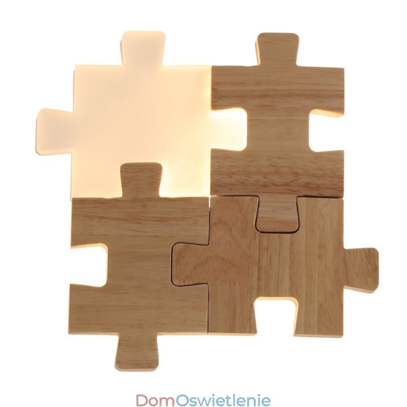 Drewniane kinkiety ścienne z akrylowym kloszem Nowoczesne współczesne drewniane kinkiety ścienne z bambusa