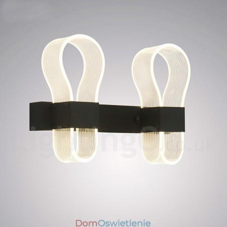 Nowoczesna lampa ścienna z kloszami akrylowymi do korytarza w sypialni Nowoczesna lampa ścienna z kloszami akrylowymi do korytarza w sypialni