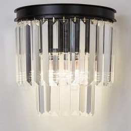 Nowoczesna luksusowa lampa ścienna K9 Crystal z kryształowym kloszem