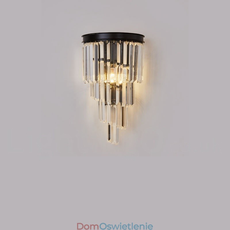 Nowoczesna luksusowa lampa ścienna K9 Crystal z kryształowym kloszem