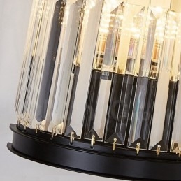 Nowoczesna luksusowa lampa ścienna K9 Crystal z kryształowym kloszem