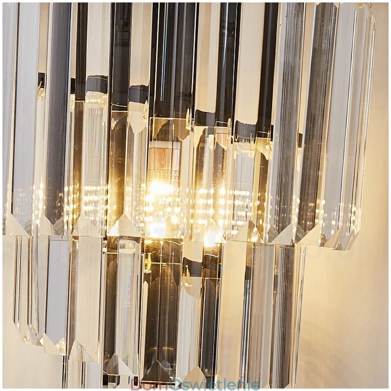 Nowoczesna luksusowa lampa ścienna K9 Crystal z kryształowym kloszem