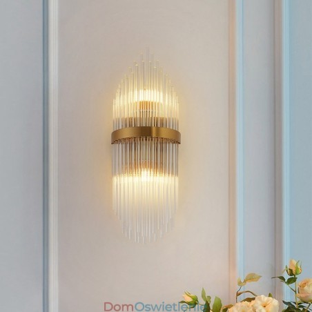 Nowoczesna luksusowa lampa ścienna K9 Crystal z kryształowym kloszem Nowoczesna luksusowa lampa ścienna K9 Crystal z kryształowym kloszem