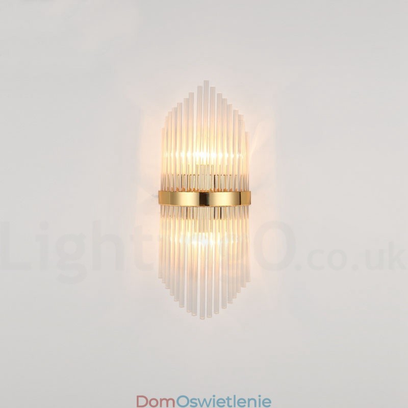 Nowoczesna luksusowa lampa ścienna K9 Crystal z kryształowym kloszem