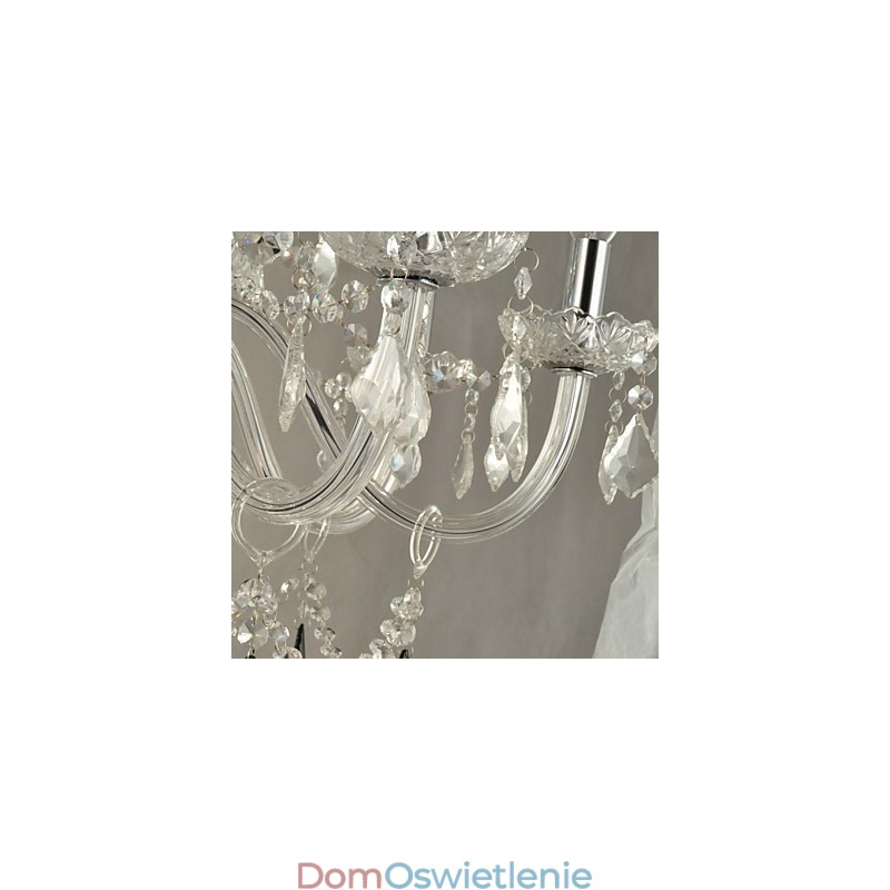 Nowoczesny współczesny żyrandol ze szkła kryształowego