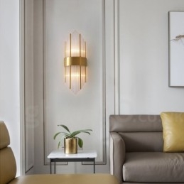 Nowoczesna luksusowa lampa ścienna K9 Crystal z kryształowym kloszem