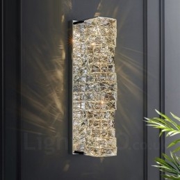 Nowoczesna lampa ścienna K9 Crystal do sypialni, przedpokoju, korytarza, salonu i gabinetu