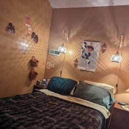 Kinkiet ścienny z bambusa, amerykański pasterski, retro, konopny sznur, lampa ścienna z wtyczką