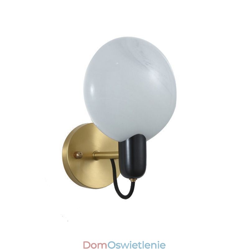 Marmurowa lampa ścienna Korytarz Kinkiet Pokój Łazienka Kinkiety