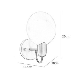 Marmurowa lampa ścienna Korytarz Kinkiet Pokój Łazienka Kinkiety