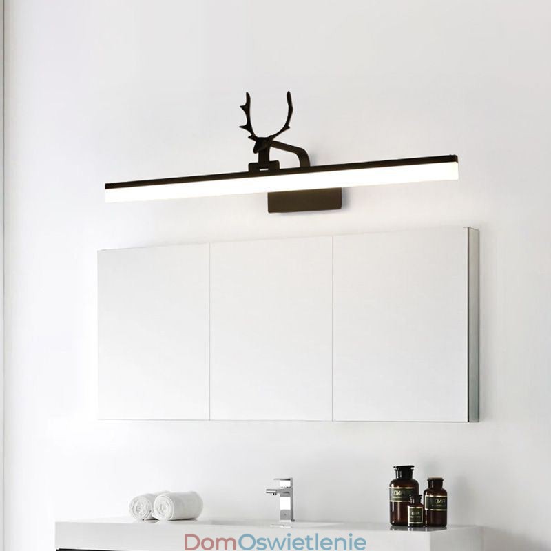 Antler Mirror Front Light Akrylowa lampa ścienna do łazienki i makijażu