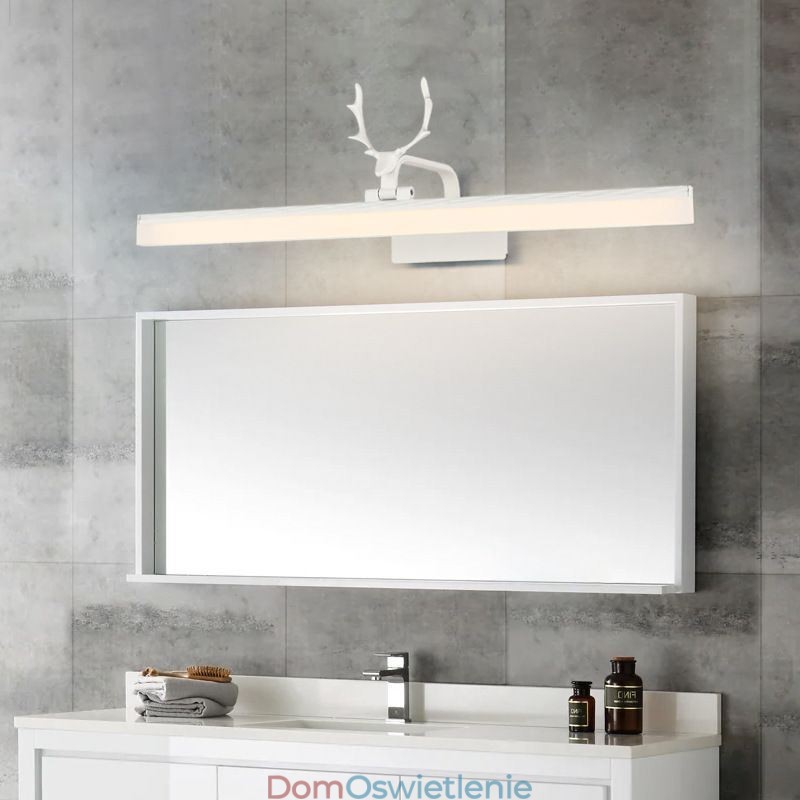 Antler Mirror Front Light Akrylowa lampa ścienna do łazienki i makijażu