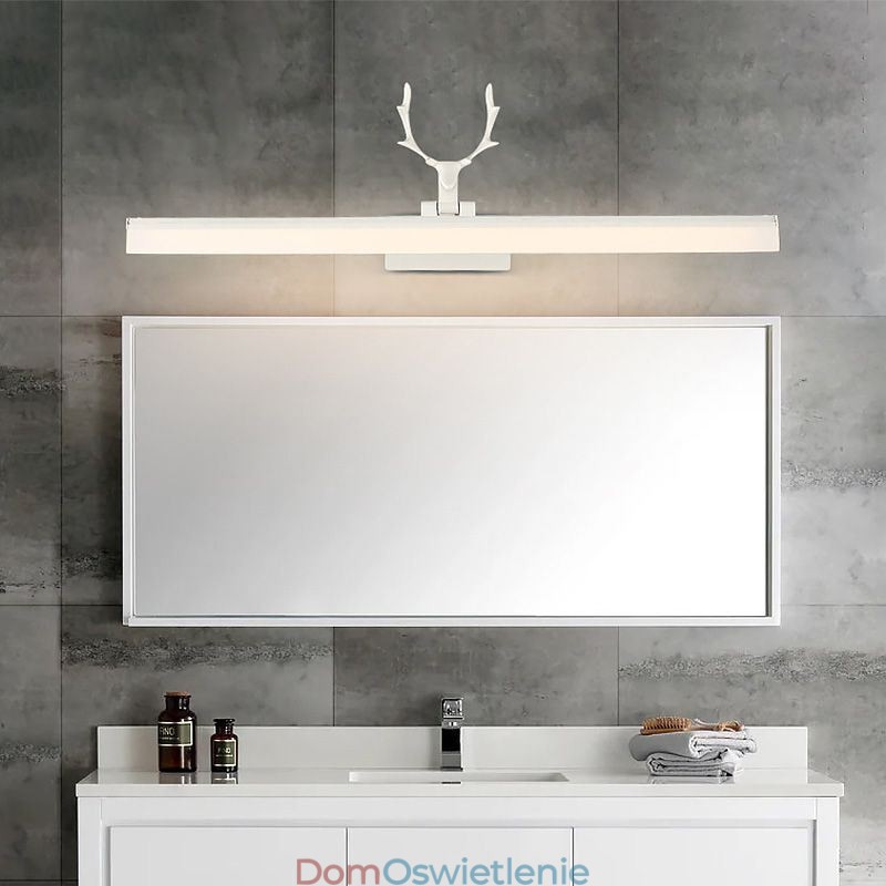 Antler Mirror Front Light Akrylowa lampa ścienna do łazienki i makijażu