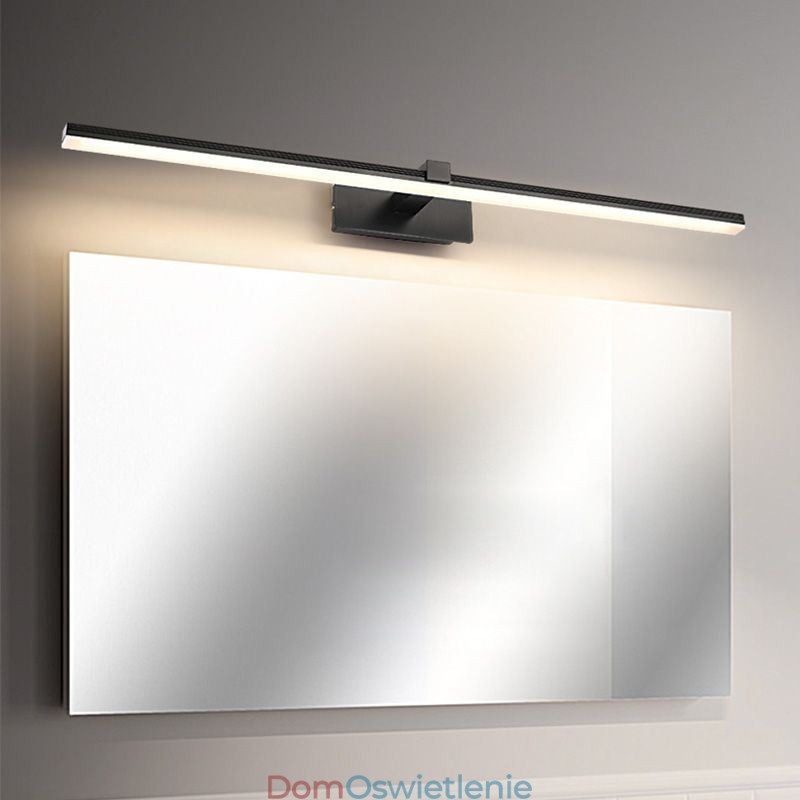 Nowoczesna lampa ścienna lustro przednie światło akrylowe oświetlenie łazienka