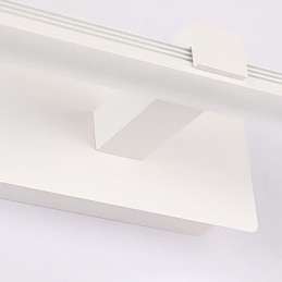 Nowoczesna lampa ścienna lustro przednie światło akrylowe oświetlenie łazienka
