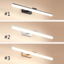 Kinkiet Nowoczesna lampa lustrzana z przednim światłem Lampa ścienna Łazienka