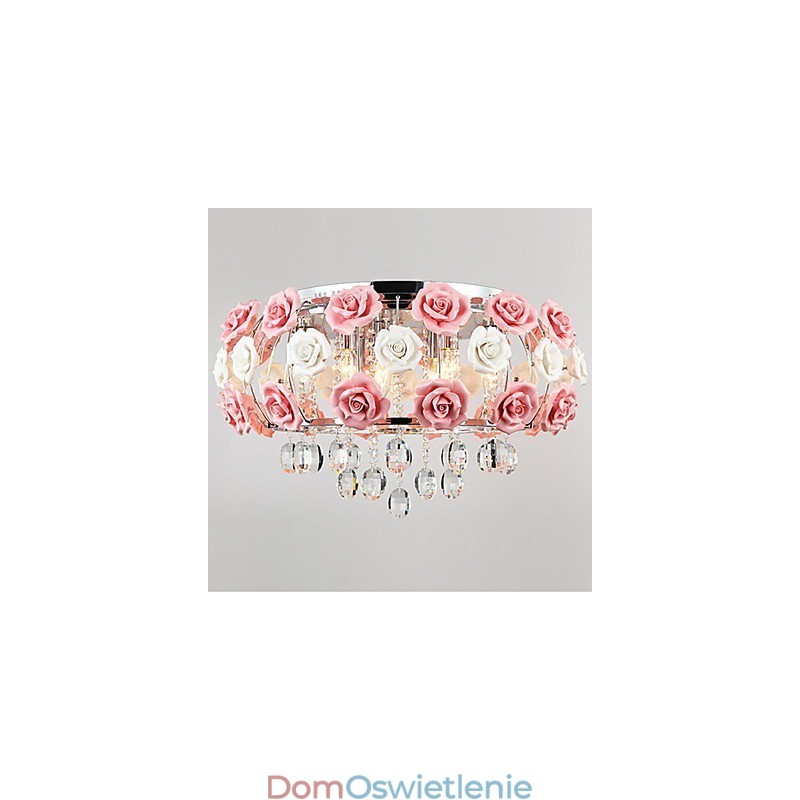Country Crystal Galwanizowany metalowy uchwyt ścienny