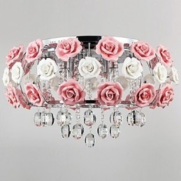 Country Crystal Galwanizowany metalowy uchwyt ścienny