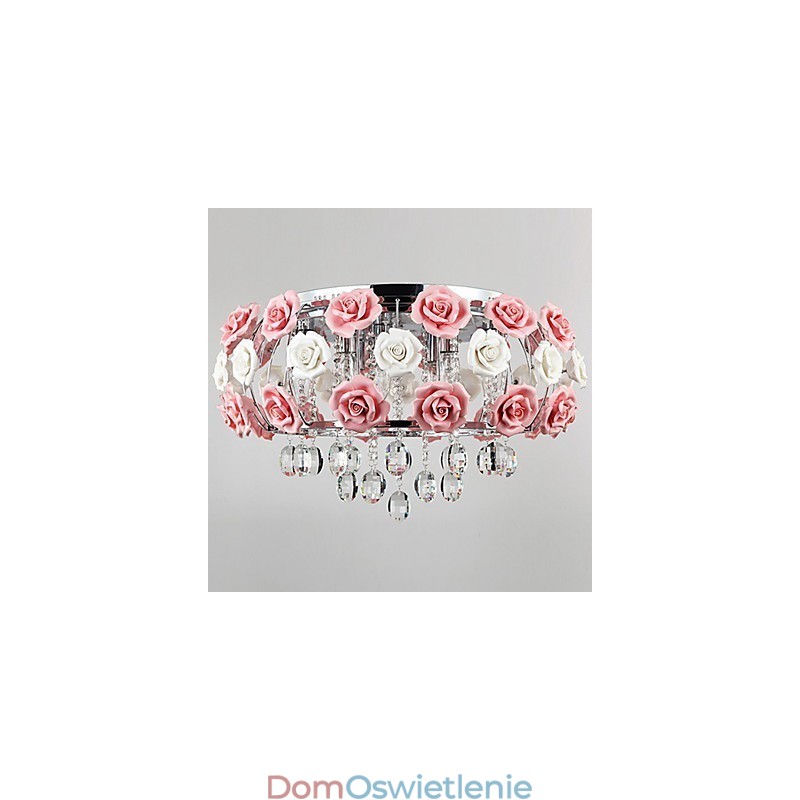 Country Crystal Galwanizowany metalowy uchwyt ścienny