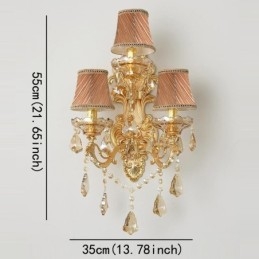 Luksusowa lampa ścienna Elegancka lampa ścienna Lampa dekoracyjna Oświetlenie nocne