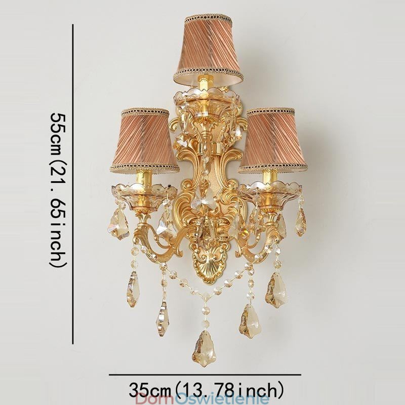 Luksusowa lampa ścienna Elegancka lampa ścienna Lampa dekoracyjna Oświetlenie nocne