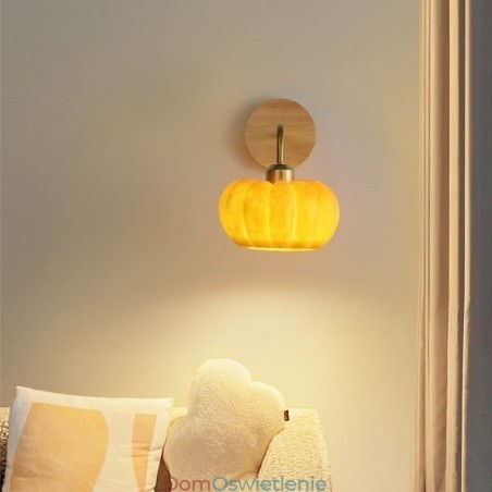 Lampa ścienna Pumpkin Wall Light Japanese Retro Wall Sconces Lampa ścienna Pumpkin Wall Light Japanese Retro Wall Sconces