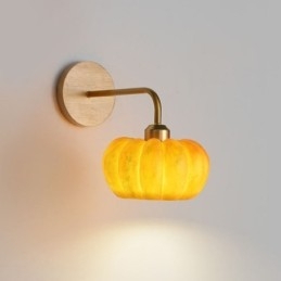 Lampa ścienna Pumpkin Wall Light Japanese Retro Wall Sconces