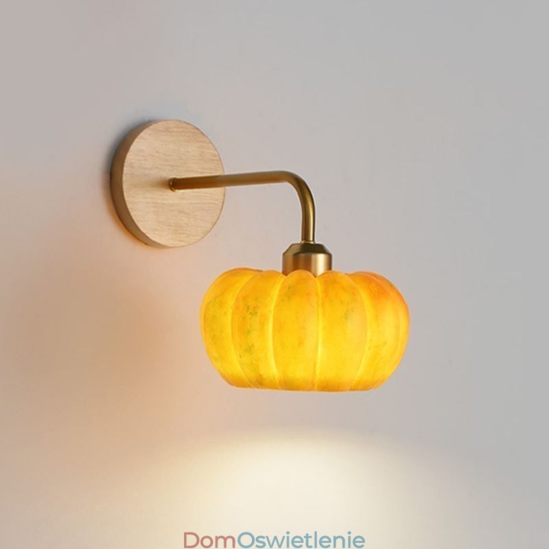 Lampa ścienna Pumpkin Wall Light Japanese Retro Wall Sconces