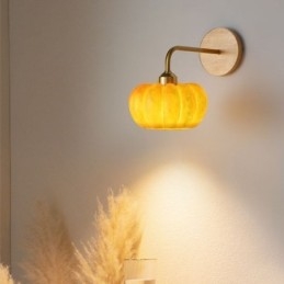Lampa ścienna Pumpkin Wall Light Japanese Retro Wall Sconces