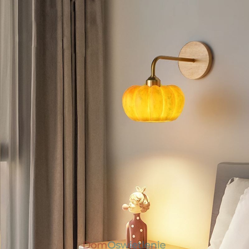 Lampa ścienna Pumpkin Wall Light Japanese Retro Wall Sconces