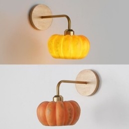 Lampa ścienna Pumpkin Wall Light Japanese Retro Wall Sconces