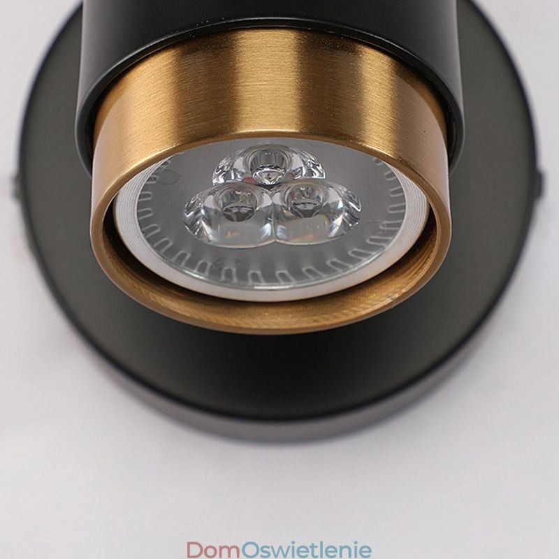 Nowoczesna obrotowa lampa ścienna, minimalistyczna lampa kinkietowa, lampa alejkowa