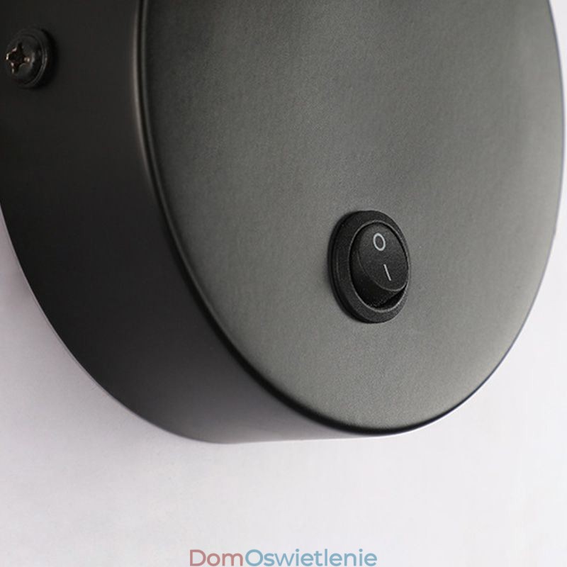 Nowoczesna obrotowa lampa ścienna, minimalistyczna lampa kinkietowa, lampa alejkowa