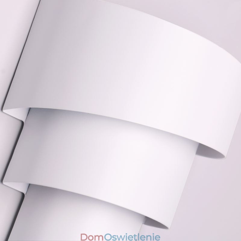 Nowoczesna minimalistyczna lampa ścienna spiralna lampa stołowa