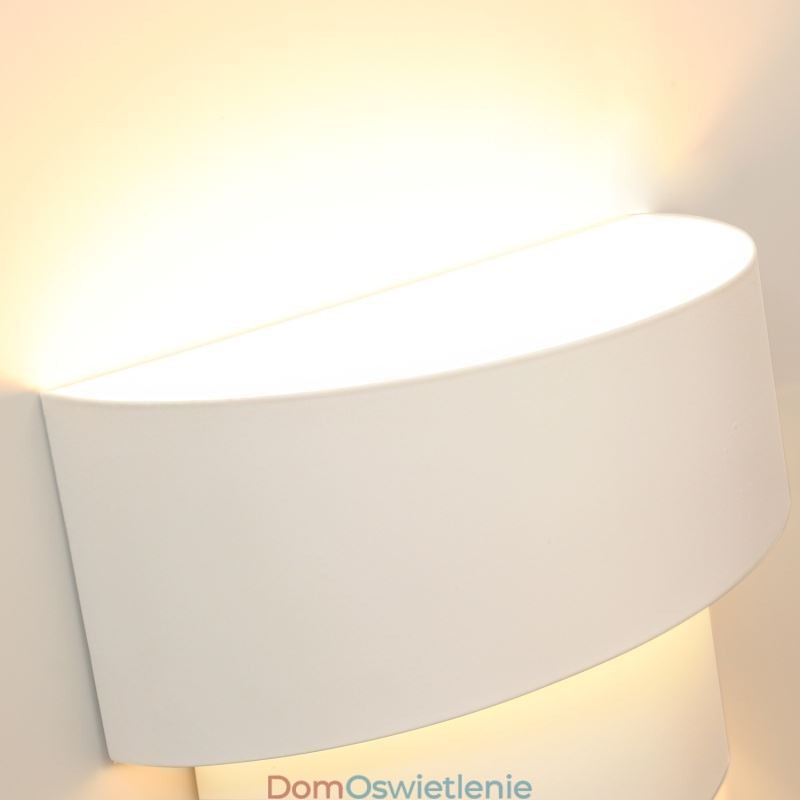 Nowoczesna minimalistyczna lampa ścienna spiralna lampa stołowa
