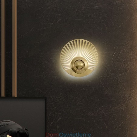 Kinkiet Nordic Brass Hollow Out Round Shape Sconce Light Kinkiet Nordic Brass Hollow Out Round Shape Sconce Light