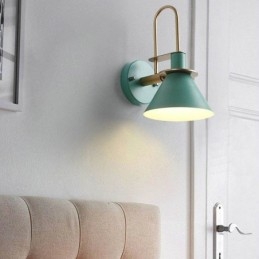 Kinkiet ścienny Nordic Makron Style Kinkiet kreatywny Lustro przednia Lampa