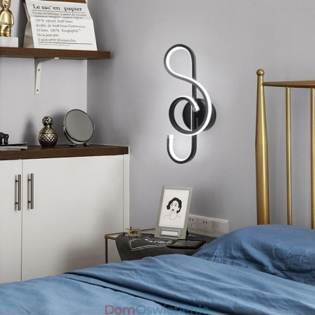 Kinkiet Minimalistyczny Akrylowa Lampa Ścienna Notatka Kinkiet Minimalistyczny Akrylowa Lampa Ścienna Notatka