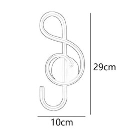 Kinkiet Minimalistyczny Akrylowa Lampa Ścienna Notatka