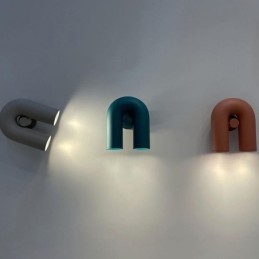 Kinkiet U Shape Minimalistyczny Kreatywny Kinkiet 90 Obrotowy Klosz
