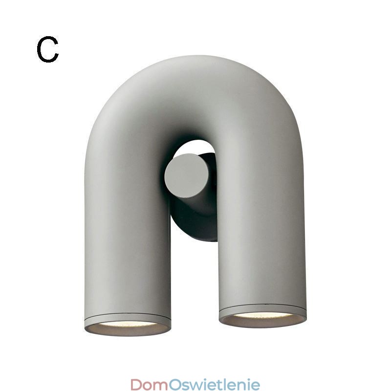 Kinkiet U Shape Minimalistyczny Kreatywny Kinkiet 90 Obrotowy Klosz