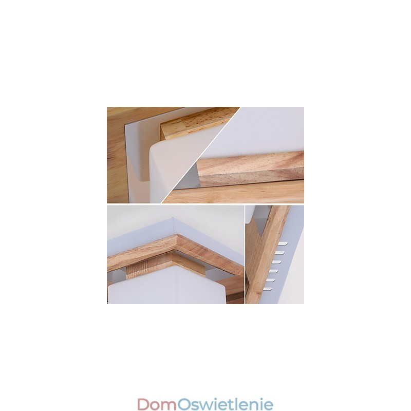 Montaż na płasko Mini Styl Nowoczesny Współczesny Drewno
