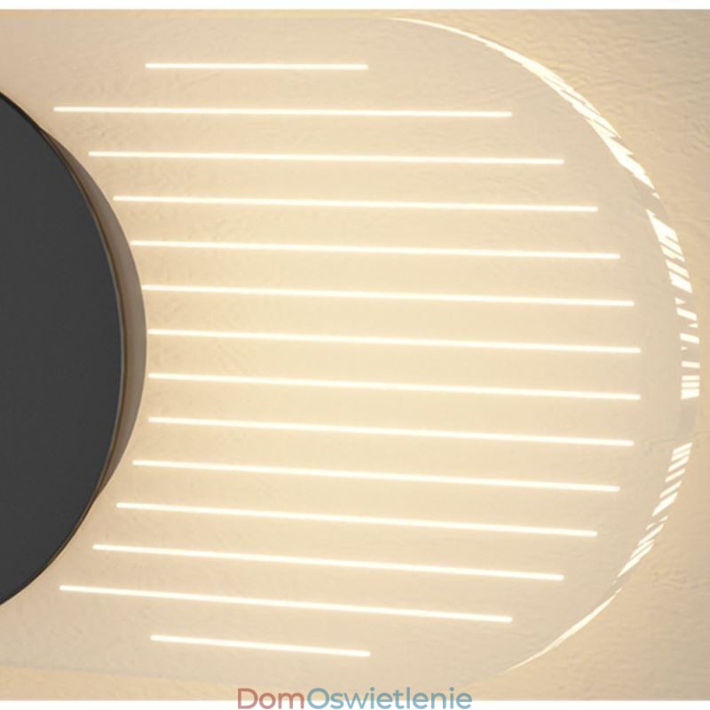 Lampa ścienna nowoczesny minimalistyczny akrylowy zegar z kutego żelaza