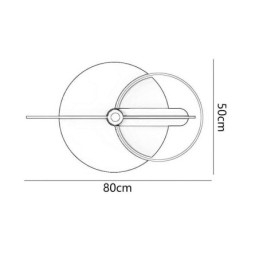 Kinkiet z kutego żelaza Pointer