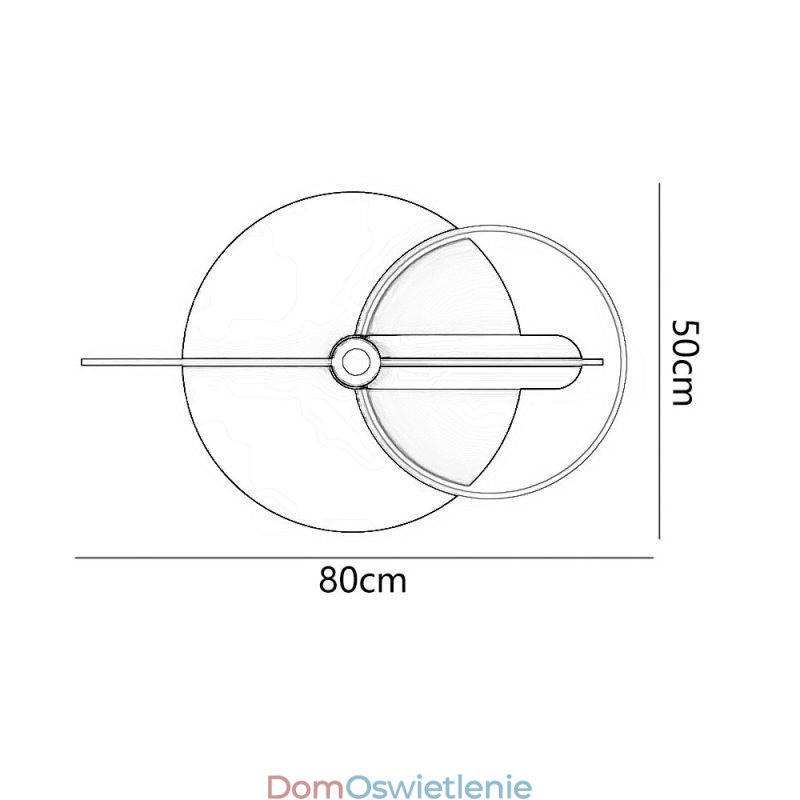Kinkiet z kutego żelaza Pointer