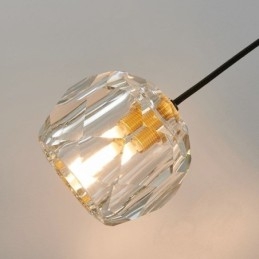 Nowoczesna lampa ścienna Kreatywna kryształowa lampa ścienna