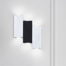 Nowoczesne lampy ścienne, kinkiety ścienne w górę i w dół, kinkiety aluminiowe