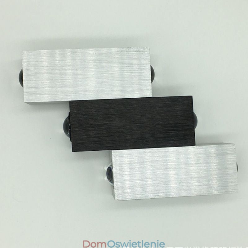 Nowoczesne lampy ścienne, kinkiety ścienne w górę i w dół, kinkiety aluminiowe