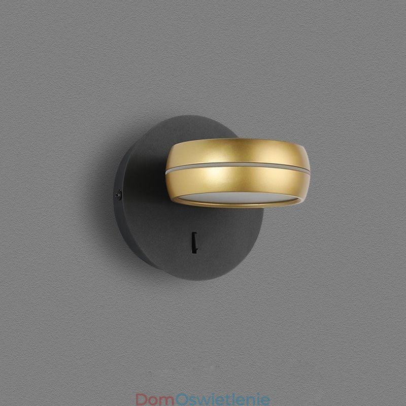 Obrotowa lampa ścienna Nowoczesna minimalistyczna kinkiet